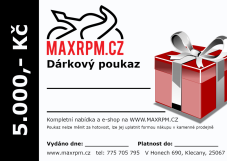 Dárkový poukaz v hodnotě 5.000,- Kč