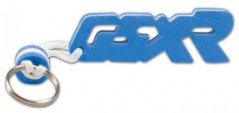 Přívěsek na klíče GSXR (bílá/modrá)