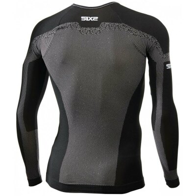 SIX2 TS2L BT funkční ultra odlehčené triko dl. rukáv (carbon černá) UNISEX