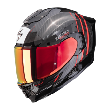 Moto přilba SCORPION EXO-1500 CARBON AIR  Zity (černá/červená)