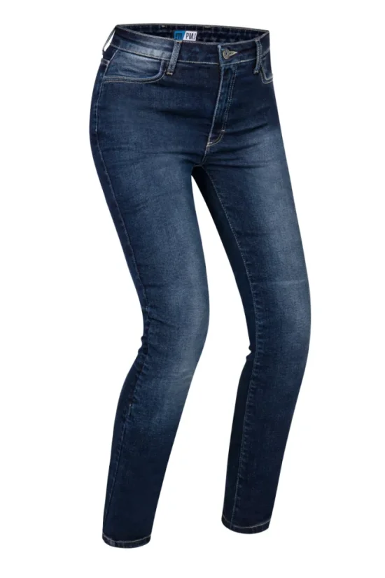 PMJ Ginevra kevlarové džíny na motorku (tmavě modré) dámské