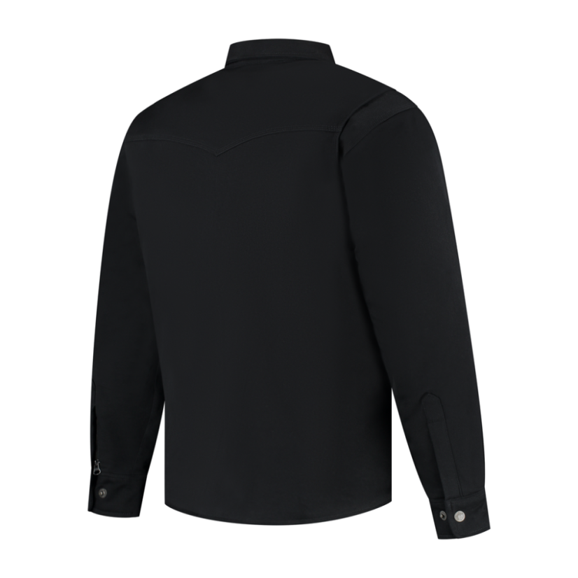 Košile na motorku Rusty Stitches Dean Fleece Tech (černá)