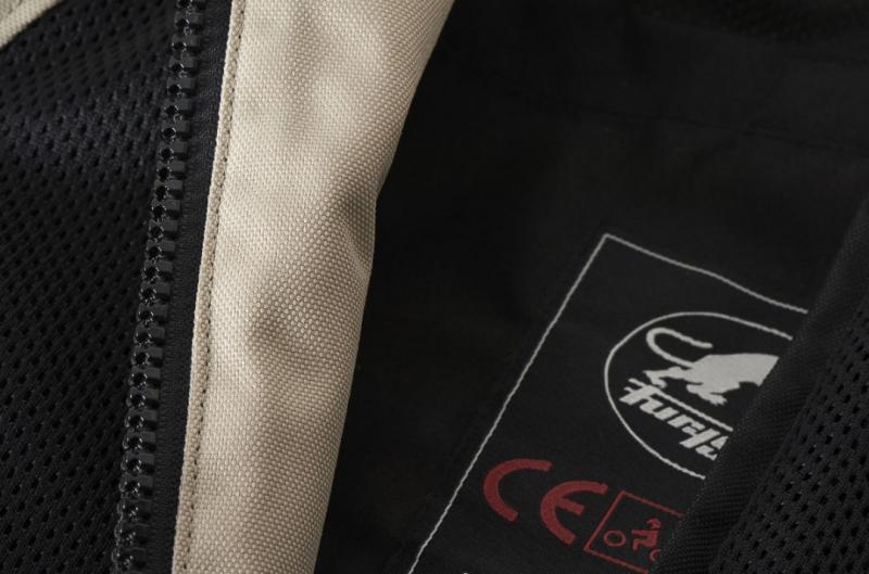 Textilní bunda na motorku Furygan Genesis Mistral EVO (černá/šedá) dámská