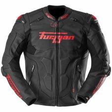 Kožená bunda na motorku Furygan Raptor Evo 3 (černá/červená)