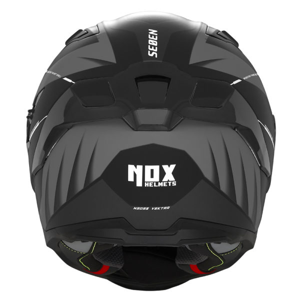Přilba na motorku NOX N303-S VEKTRA (černá/šedá)