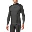 SIX2 TS3 V2 funkční triko dl. rukáv s rolákem (carbon černá) UNISEX
