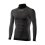 SIX2 TS3 funkční triko dl. rukáv s rolákem (carbon černá) UNISEX