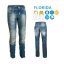 PMJ Florida kevlarové džíny na motorku (modré) dámské