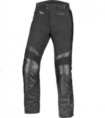 Kožené kalhoty na motorku Ferno (černé) pánské