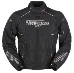 Textilní moto bunda Furygan Titanium (černá/bílá) pánská