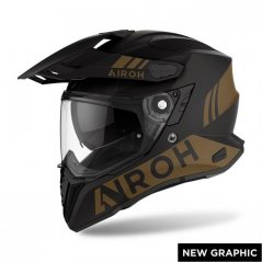 Enduro helma na motorku AIROH COMMANDER, AIROH (matná zlatá) 2023