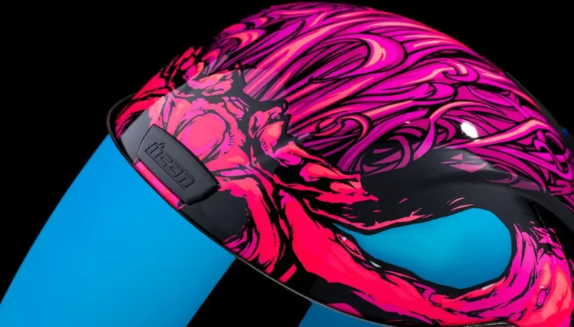 Moto přilba ICON Airform™ ManikRR Mips (růžová)