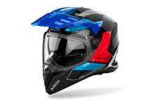 Enduro helma na motorku AIROH BANDIT Tune (lesklá modrá/červená) 2026