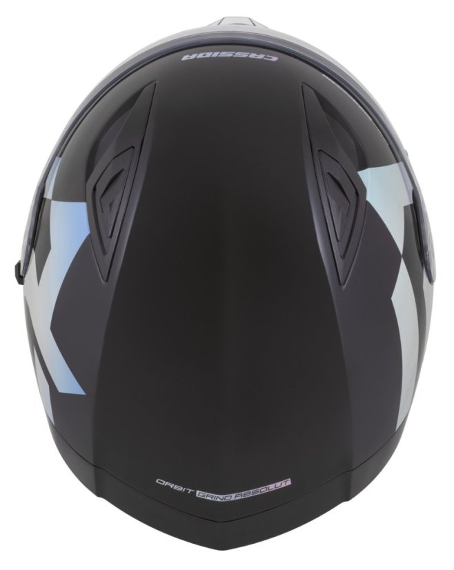 Moto přilba CASSIDA Orbit Grind Absolut (černá/holografická)