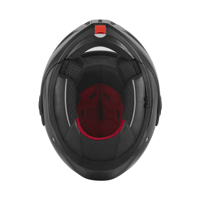 Překlopná přilba na motorku NOX PREMIUM SPINNER ARK (matná černá/žlutá fluo)