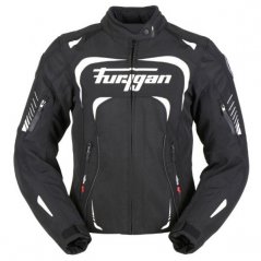 Textilní bunda na motorku Furygan Adria (černá/bílá) dámská