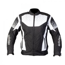 Textilní moto bunda WINTEX Pia (černá/bílá) dámská