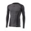 SIX2 TS2 V2 funkční triko dl. rukáv (carbon černá) UNISEX