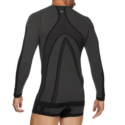 SIX2 TS2 funkční triko dl. rukáv (carbon černá) UNISEX
