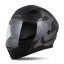 Moto přilba CASSIDA Orbit Grind (černá/šedá) matná