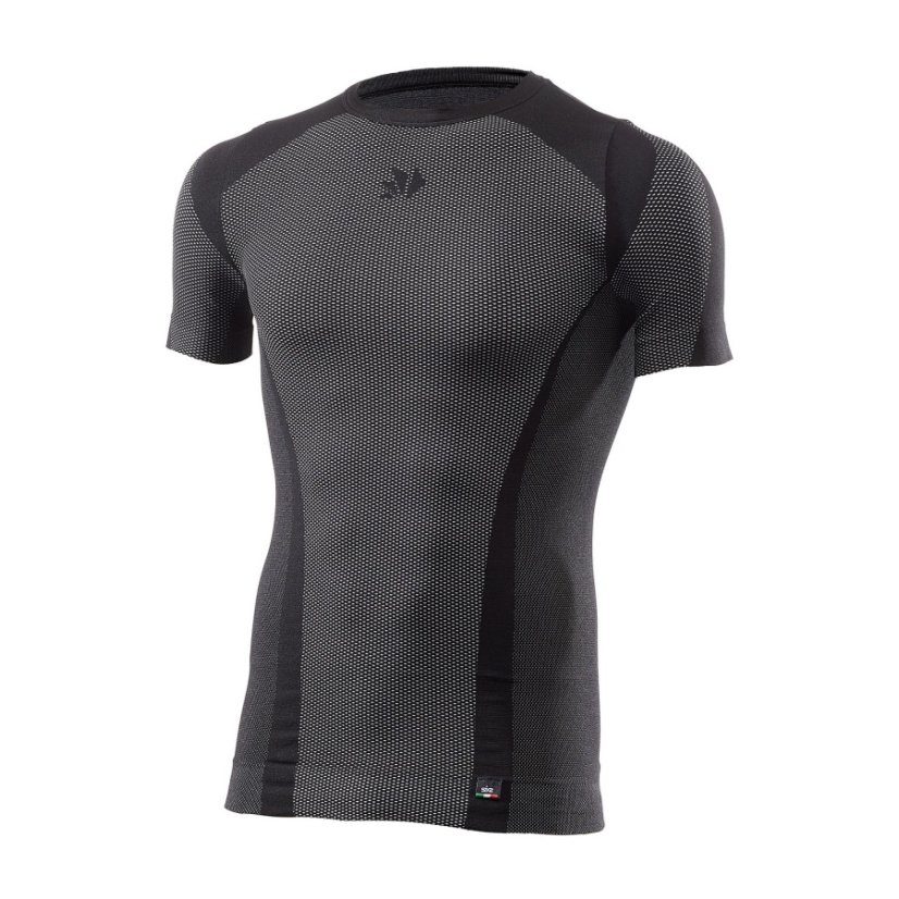 SIXS TS1 V2 funkční triko kr. rukáv (carbon černá) UNISEX