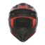 Motokrosová helma NOX N634 MX Gradiant (černá/červená) mat