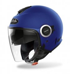 Otevřená helma na skútr a motorku AIROH HELIOS Color (modrá)