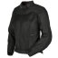Textilní bunda na motorku Furygan Genesis  Mistral EVO 3 (černá) dámská