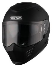 moto přilba Simpson Venom černá matná