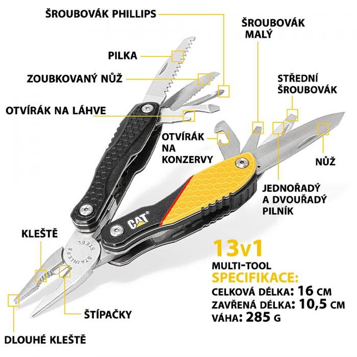 dárková sada - multifunkční nástroj, nůž a otvírák 240126IZ
