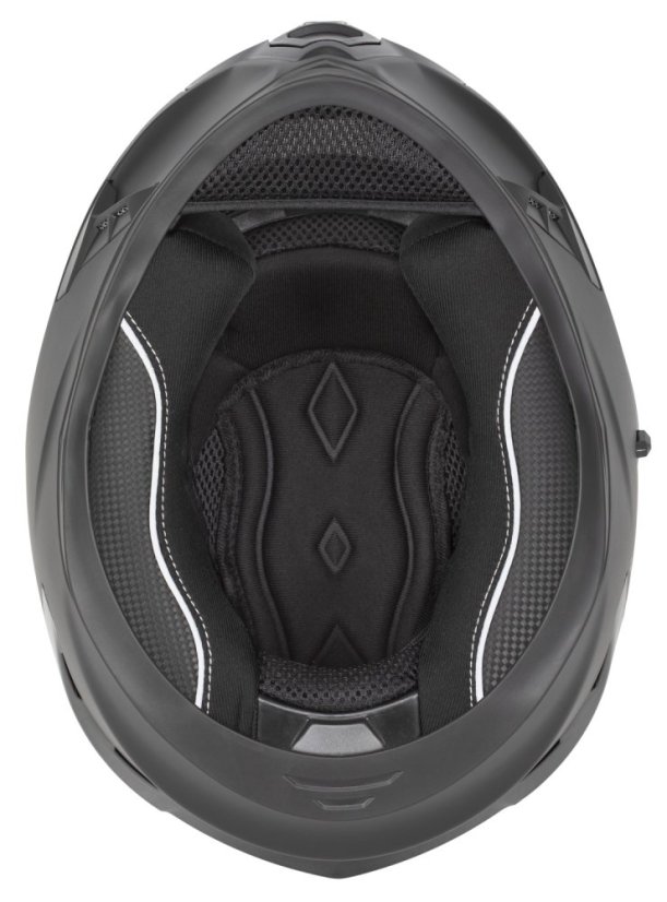 Moto přilba CASSIDA Orbit Grind (černá/šedá) matná