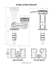Quad Lock Fork Stem Mount