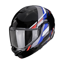 Překlopná přilba na motorku SCORPION EXO-TECH II Markus (černá/modrá/červená)