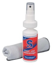 S100 čistič hledí s mikrovláknovou utěrkou 100 ml