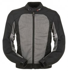 Textilní bunda na motorku Furygan Genesis Mistral EVO (černá/šedá) dámská