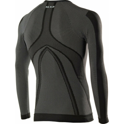 SIX2 TS2 funkční triko dl. rukáv (carbon černá) UNISEX