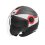 Moto přilba NOX N182 Round (černá matná/červená) 2026