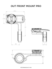 Quad Lock Out Front Mount PRO
