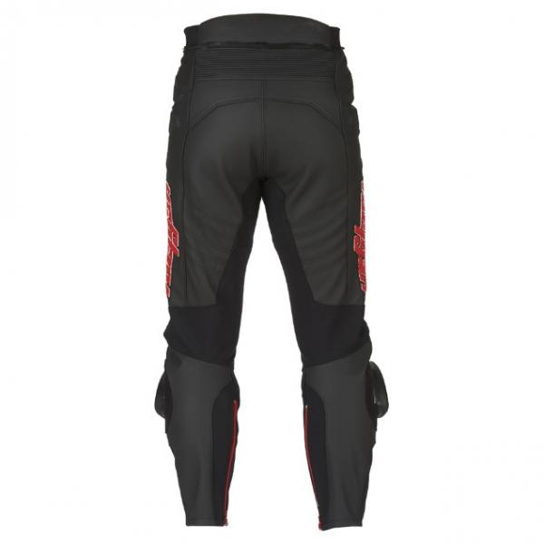 Kožené kalhoty na motorku Furygan Raptor (černá/červená)