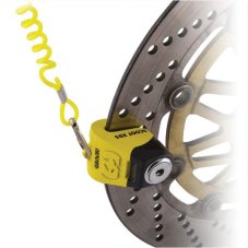 Zámek kotoučové brzdy OXFORD Scoot Quartz XD5, žlutý