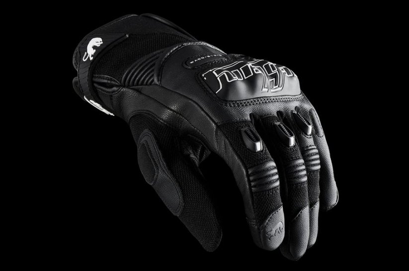 Moto rukavice Furygan Waco EVO 2 (černé/bílé)