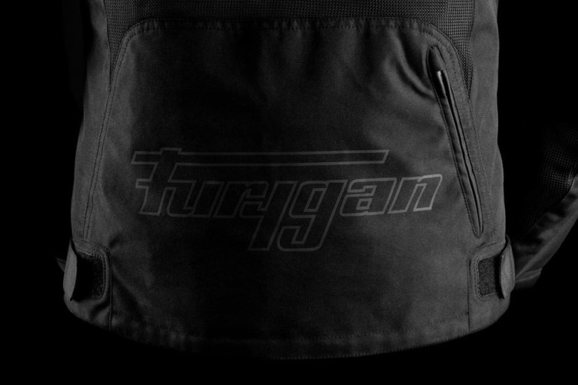 Textilní bunda na motorku Furygan Aquilon (černá) pánská