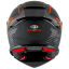 Moto přilba KYT R2R Concept (černá/červená)