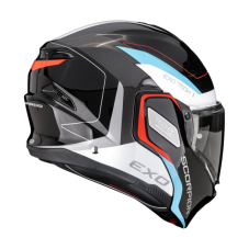 Překlopná přilba na motorku SCORPION EXO-TECH II Passager (černá/bílá/modrá)
