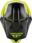 Moto přilba KINETIC VISION, FLY RACING - USA (žlutá fluo/černá)
