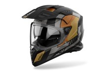 Enduro helma na motorku AIROH BANDIT Horn (matná zlatá) 2026