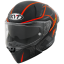 Moto přilba KYT R2R Concept (černá/červená)