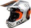 Přilba FLY Racing Formula CP Slice (šedá/oranžová/černá)