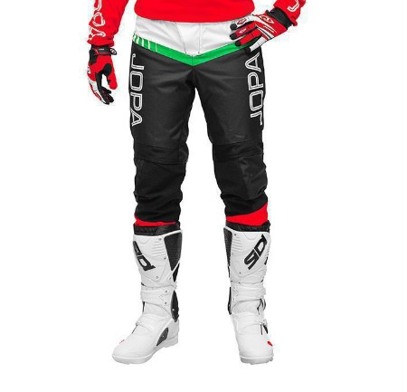 Motokrosové kalhoty JOPA Eighty3 (černá/bílá/červená) : 30