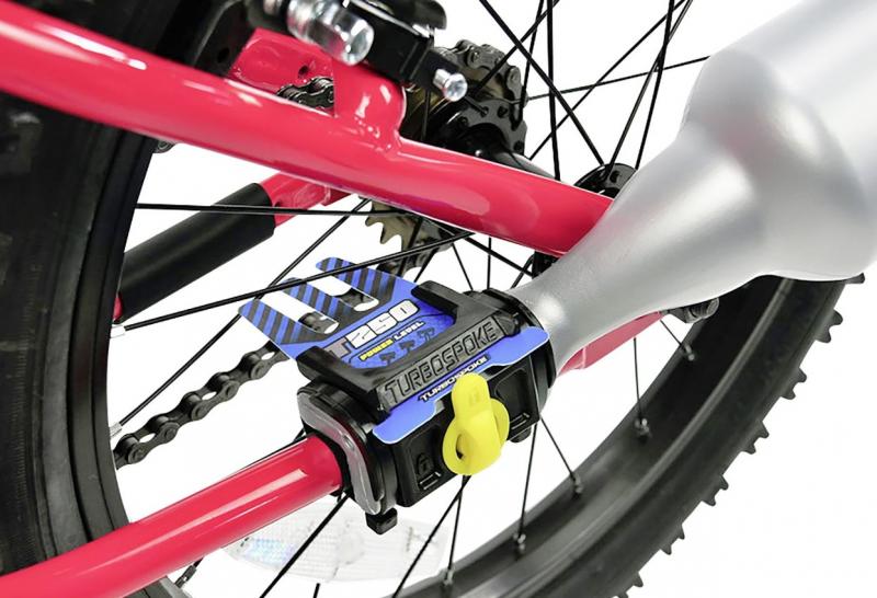 Plastový výfuk na kolo TurboSpoke